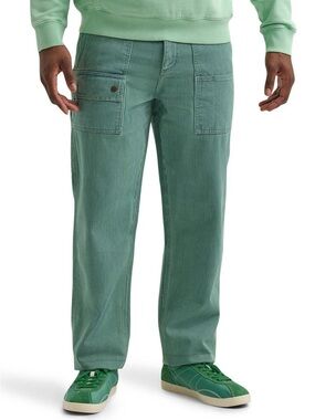 NWT SOLDOUT Lee x Crayola Magic Mint 30x32 Loose Straight Carpenter Stripe Jeans